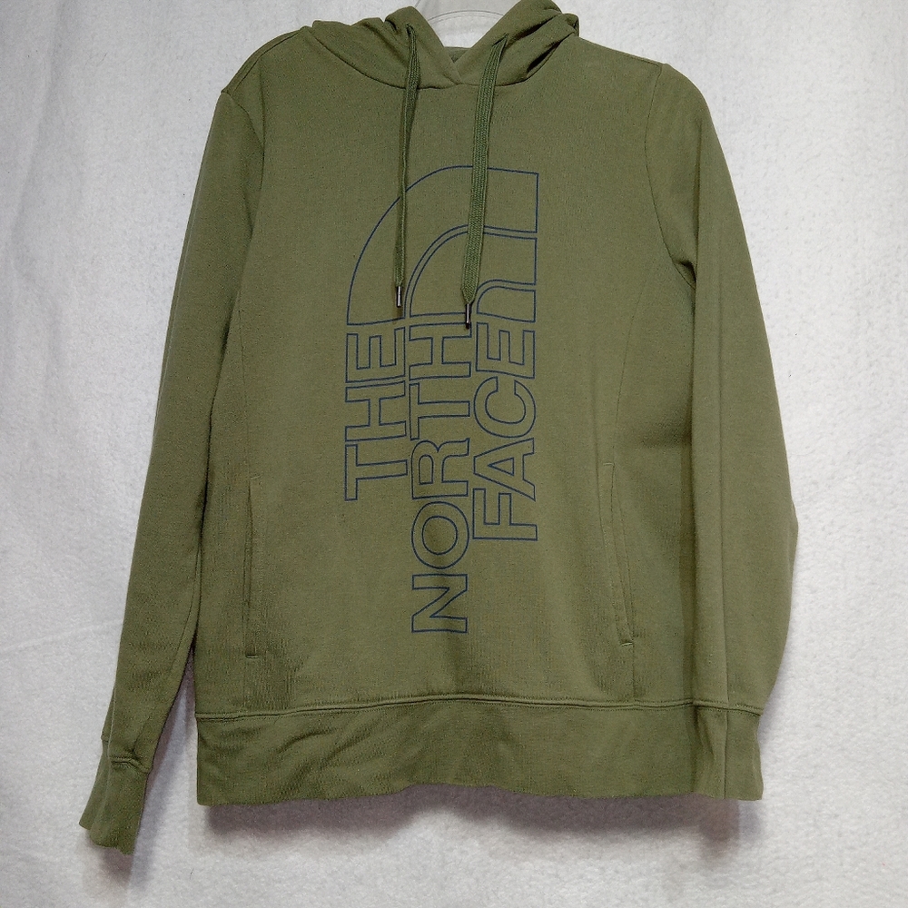 The North Face women's hoodie green size L